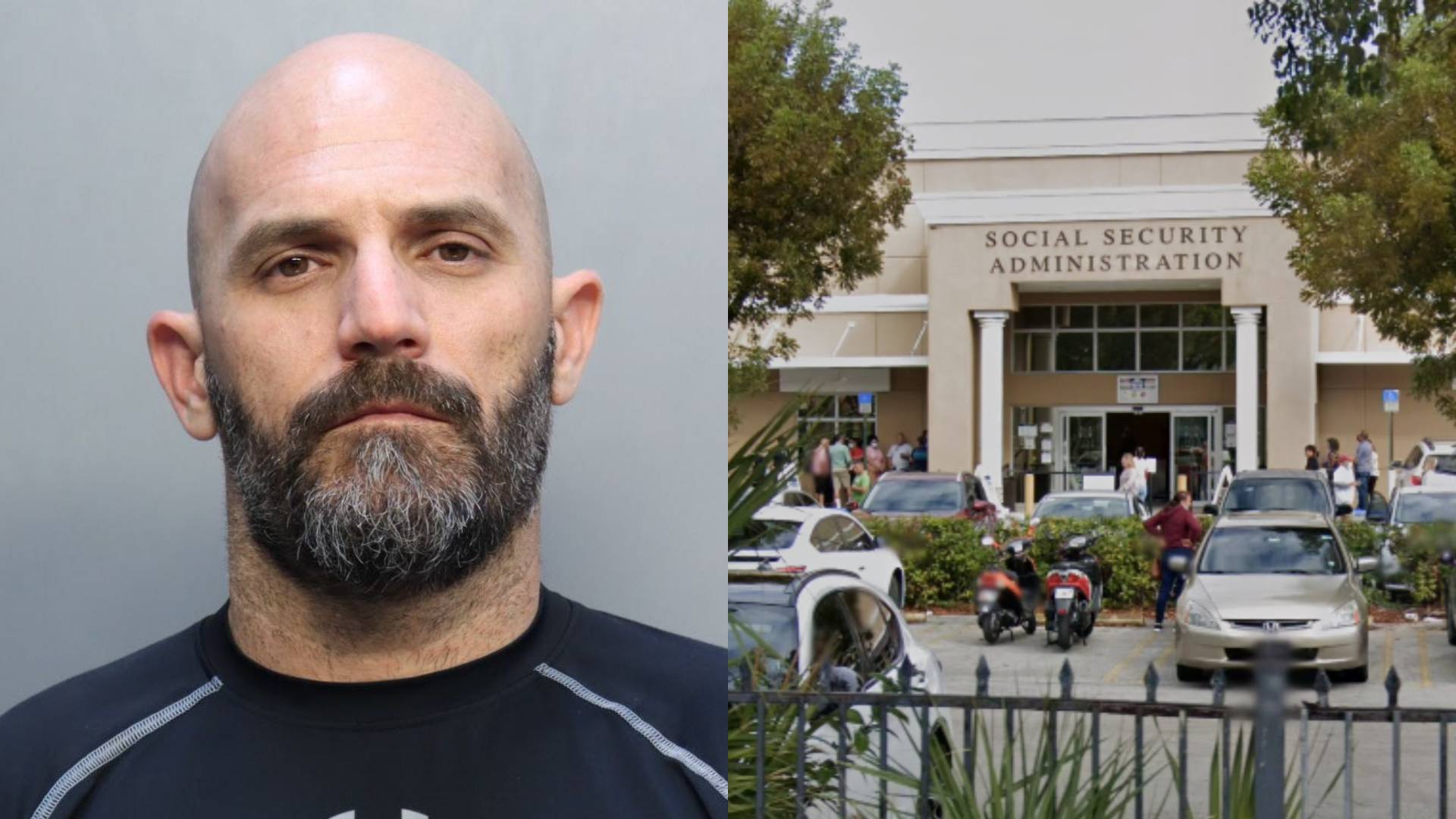 Armed guard arrested for throwing man, 86, to ground at Sweetwater Social Security office, cops say